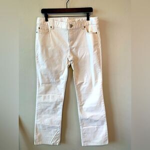 J. Crew White Women's Trousers